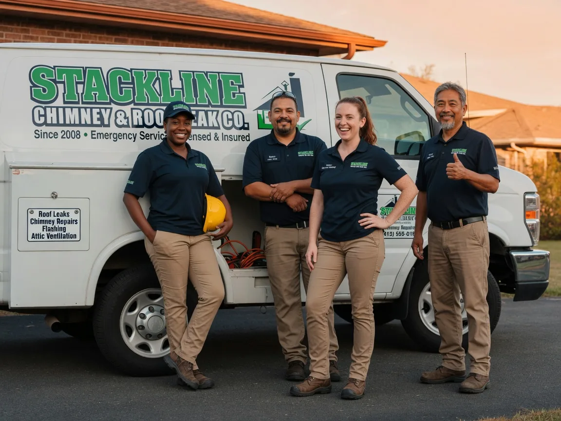 Chimney flashing repair company in Crouse, NC